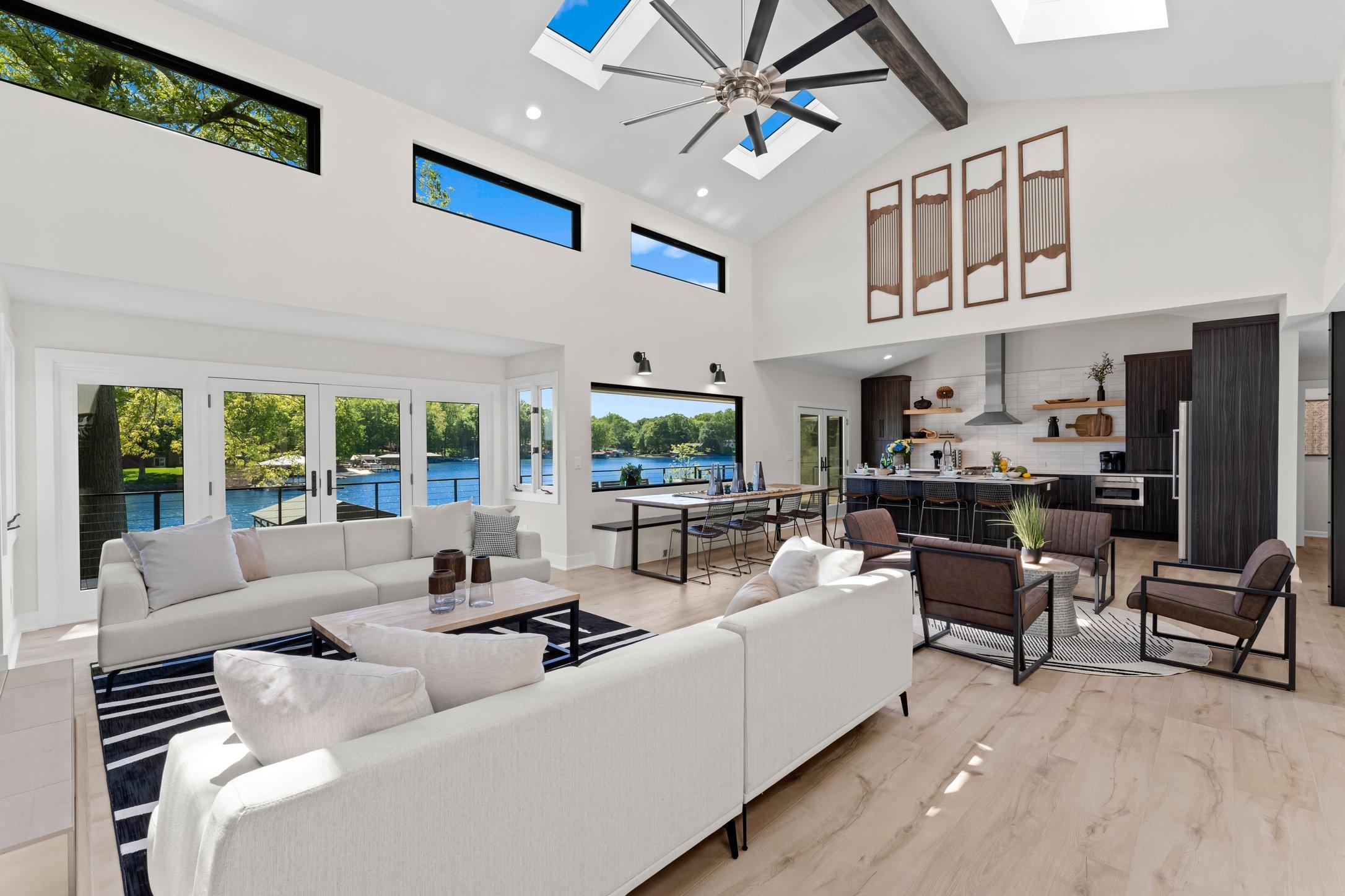 Fox Run, a pet-friendly luxury waterfront rental in Lake Norman, NC by StayLakeNorman.