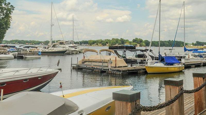 View of Lake Norman from the North Harbor Club.