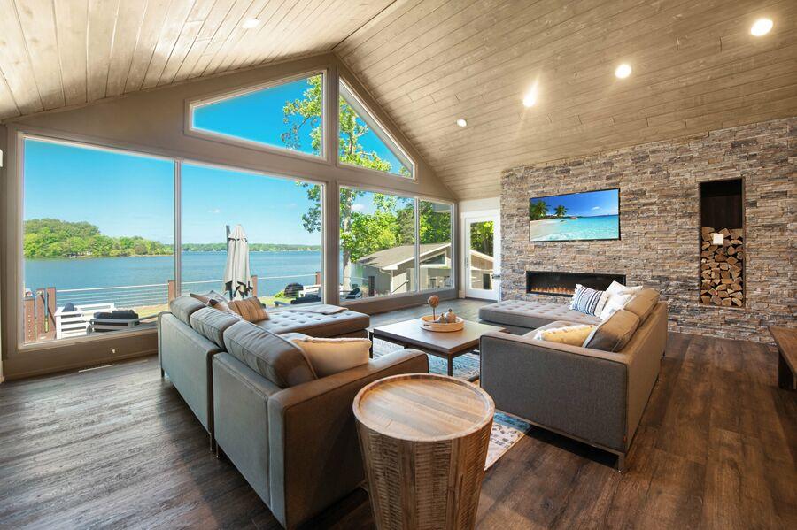 Unmatched waterfront views at Lake Norman Hideaway StayLakeNorman