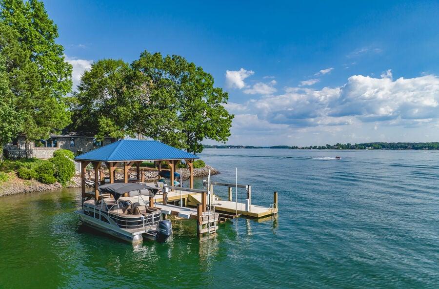 Lake Norman fishing from StayLakeNorman luxury waterfront vacation rentals.