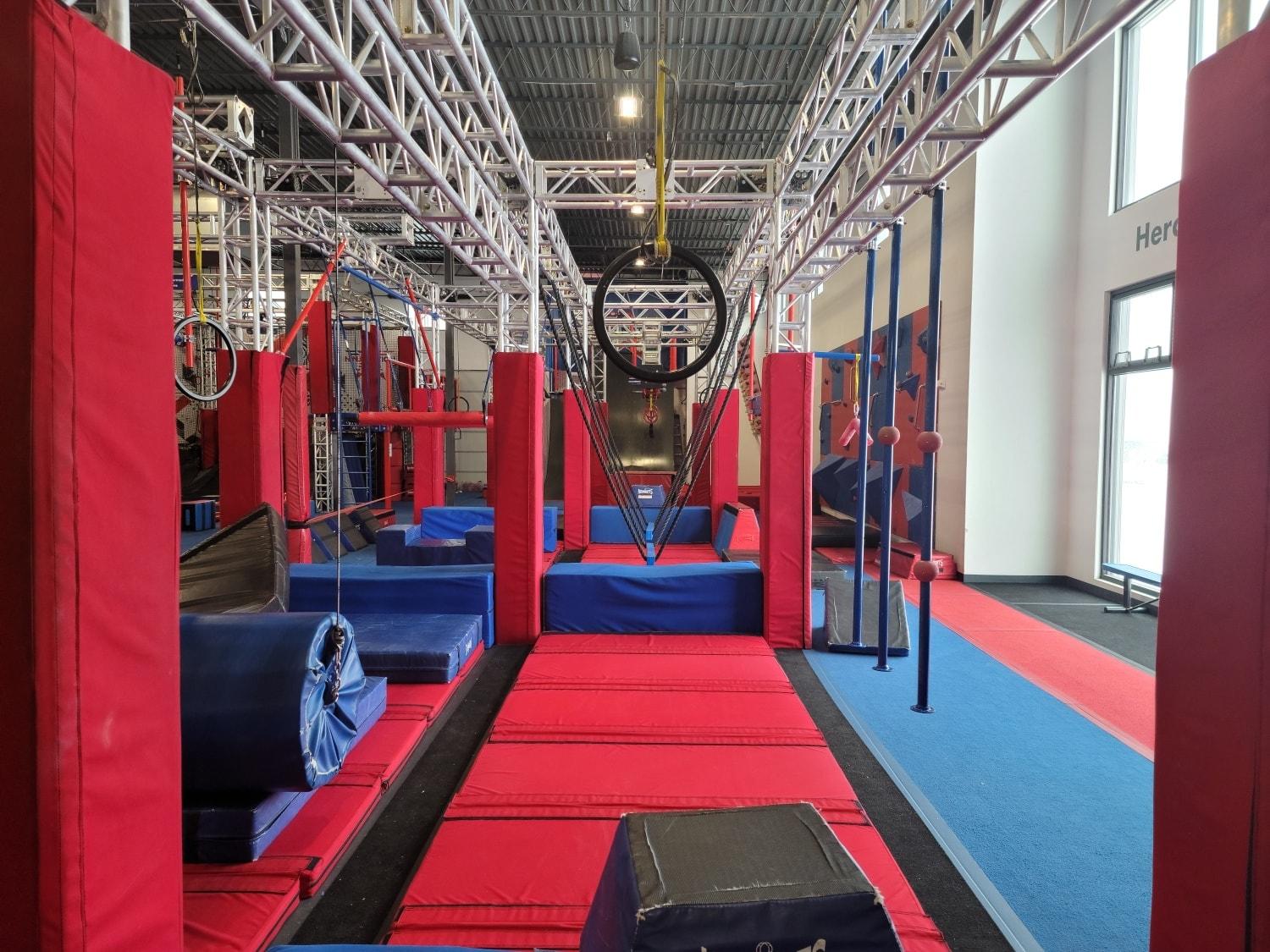 Ninja Nation is the perfect place for indoor play on those rainy days for the whole family! 